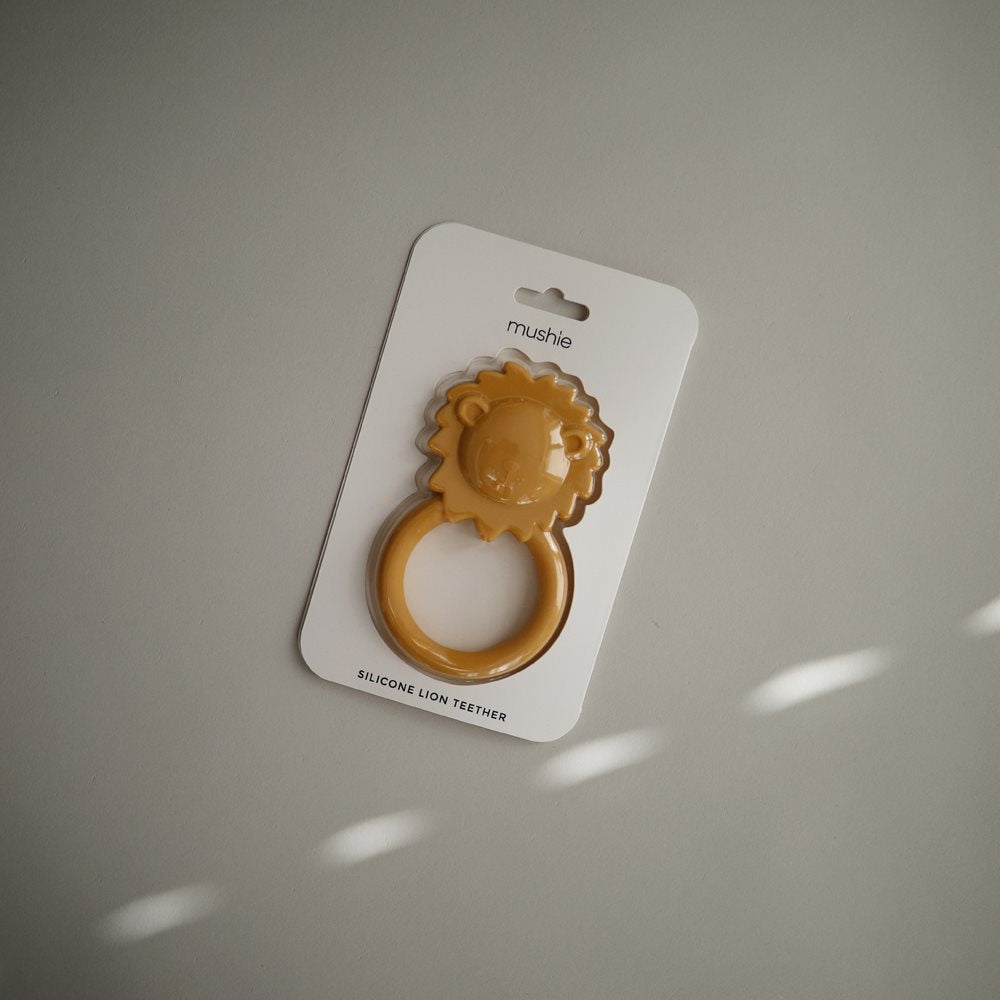 Mordedor Mushie Lion Soft Yellow