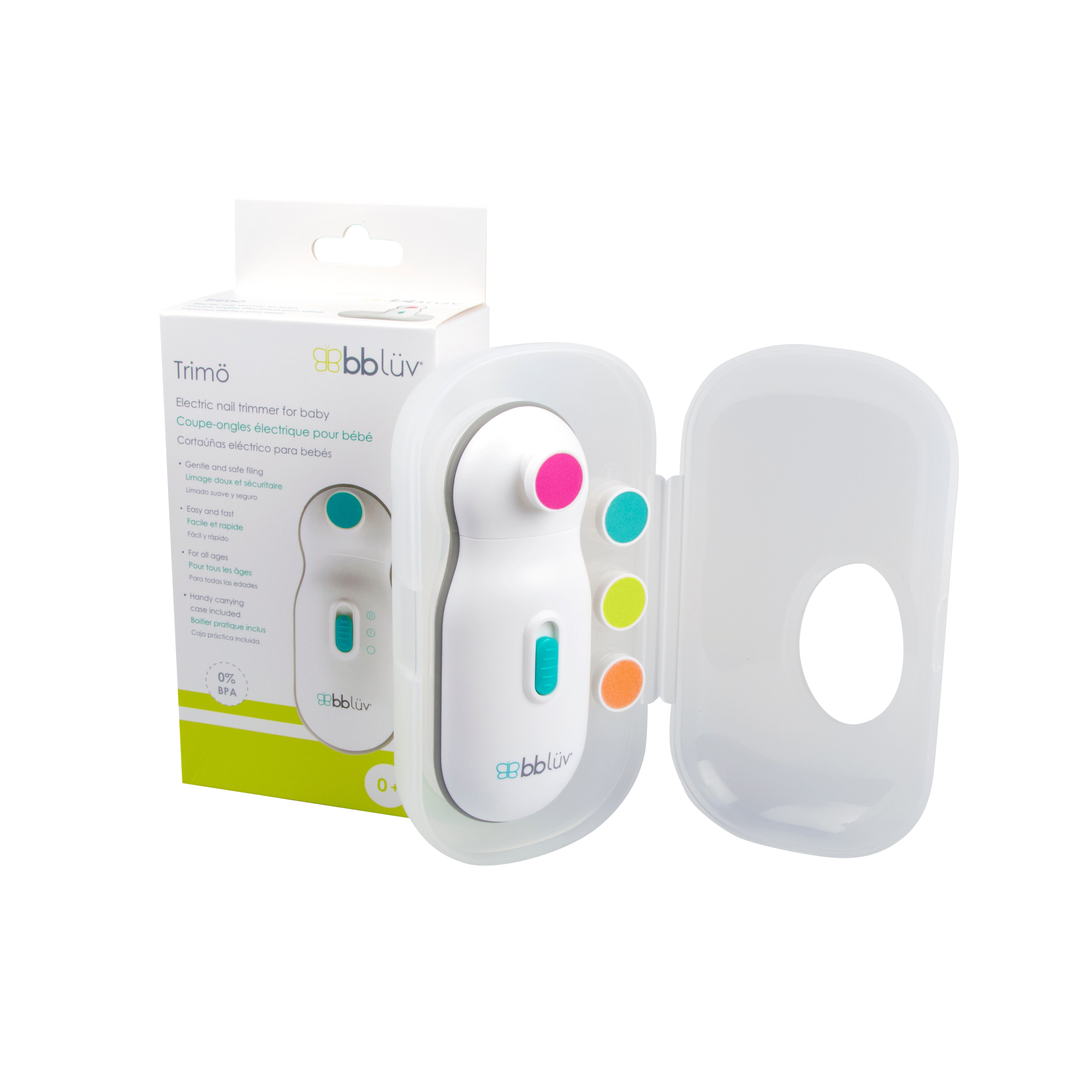 Limador de Uñas Eléctrico para bebés Trimo Bbluv