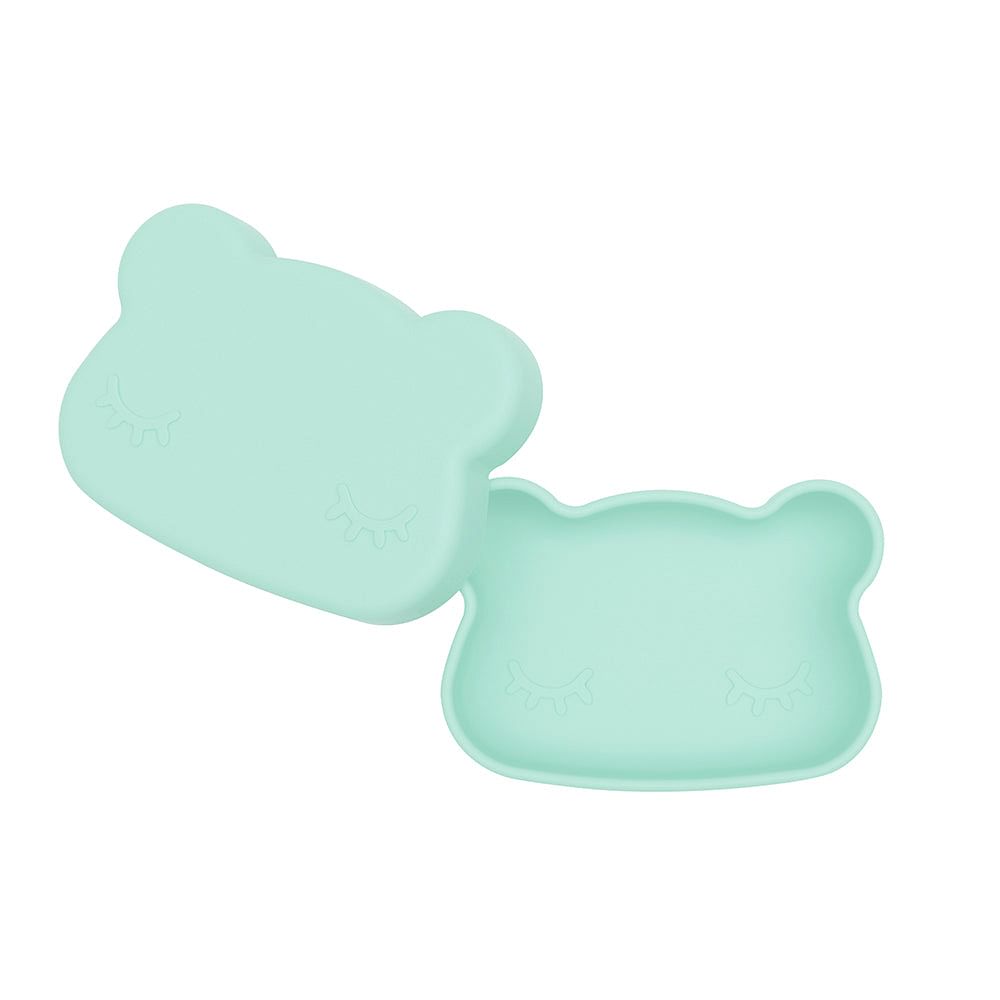 Caja para Snack Oso Verde menta We Might Be Tiny