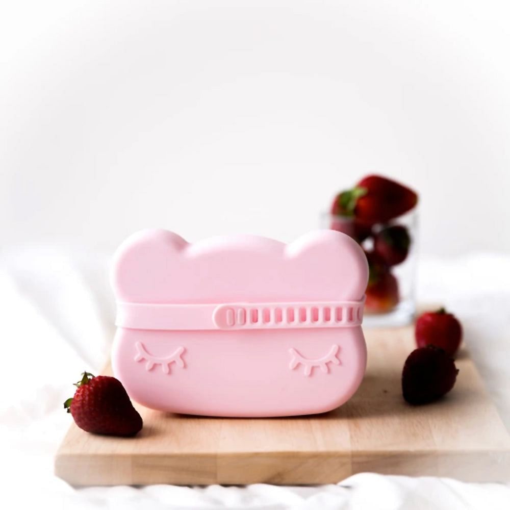 Caja para Snack Oso Rosa pastel We Might Be Tiny