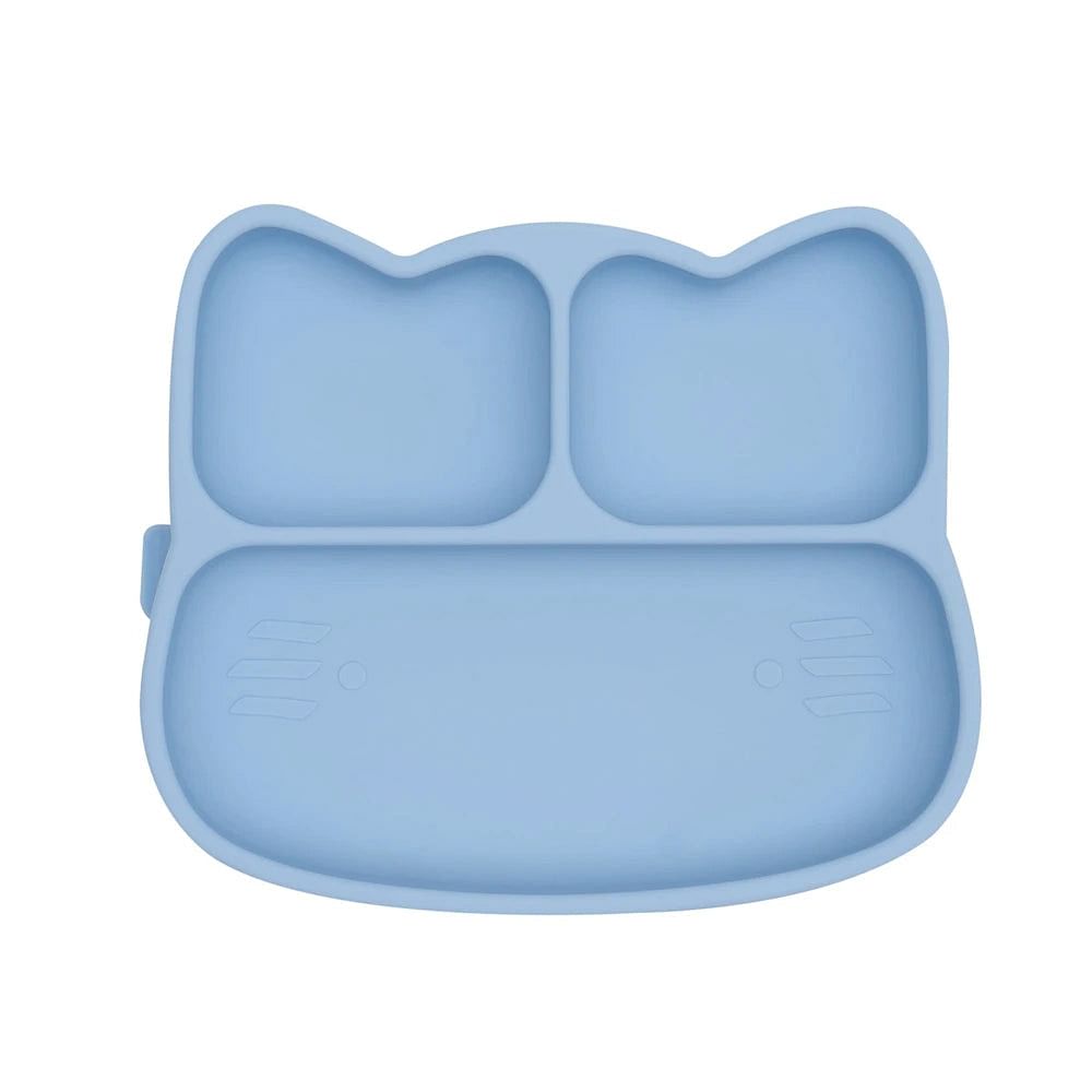 Plato con ventosa Gato Azul Pastel We Might Be Tiny