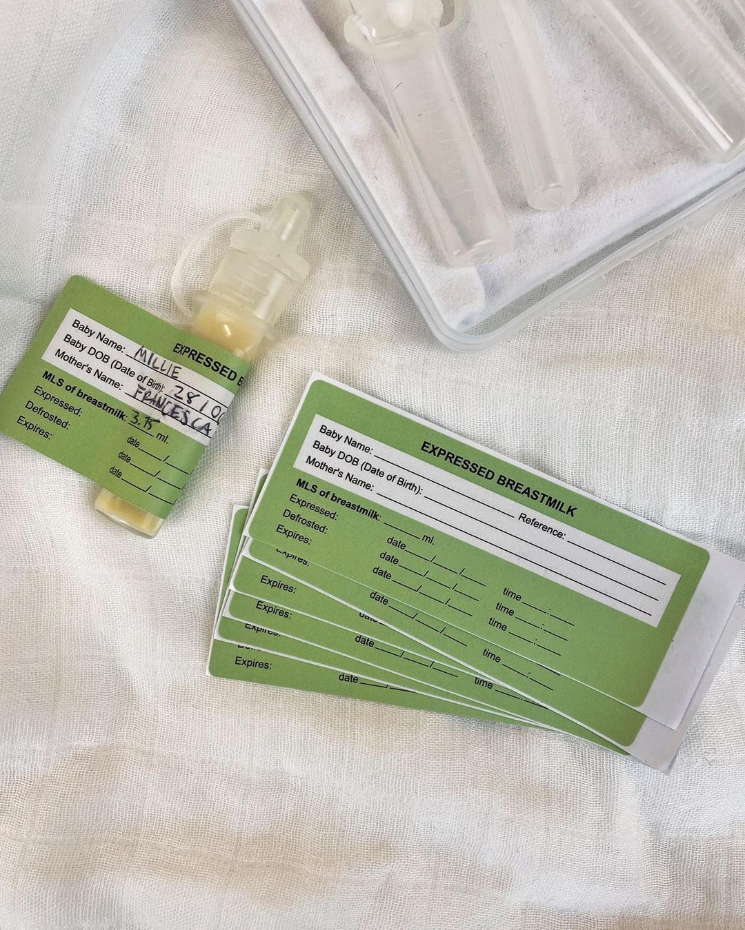 Recolector y dispensador de calostro PREESTERILIZADO Haakaa