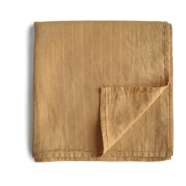 Swaddle Mushie Fall Yellow