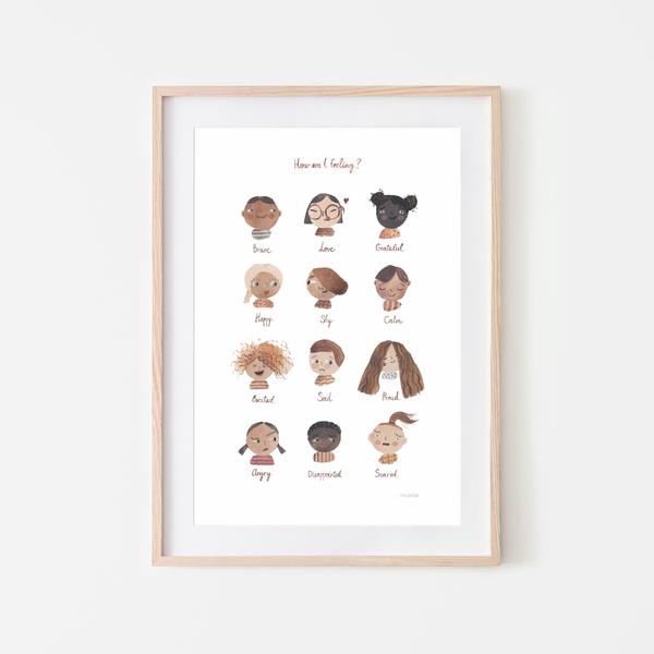 Póster Feelings Mushie