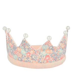 Corona Flores Liberty con perlas Meri Meri