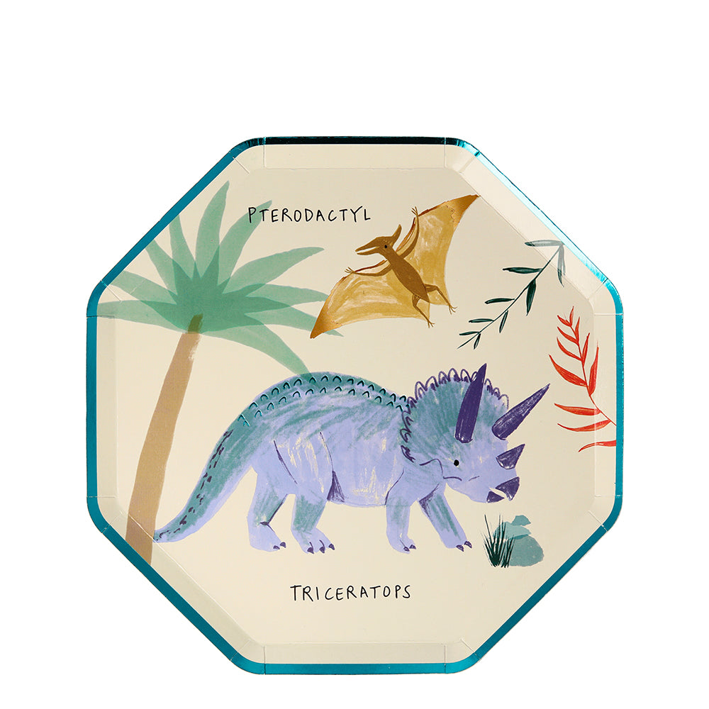 Platos Reino de los Dinosaurios Medianos Meri Meri