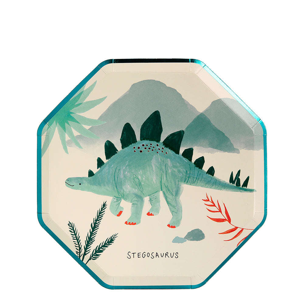 Platos Reino de los Dinosaurios Medianos Meri Meri