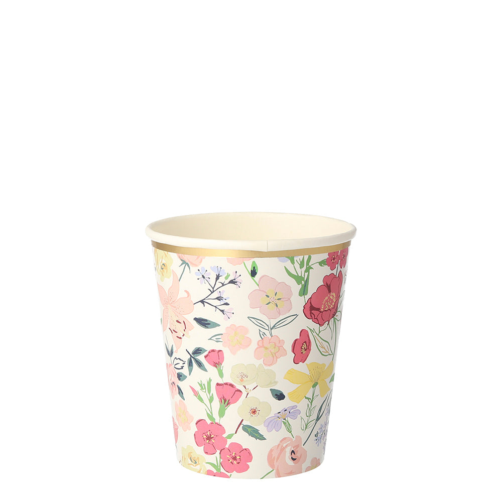 Vasos jardín inglés Meri Meri