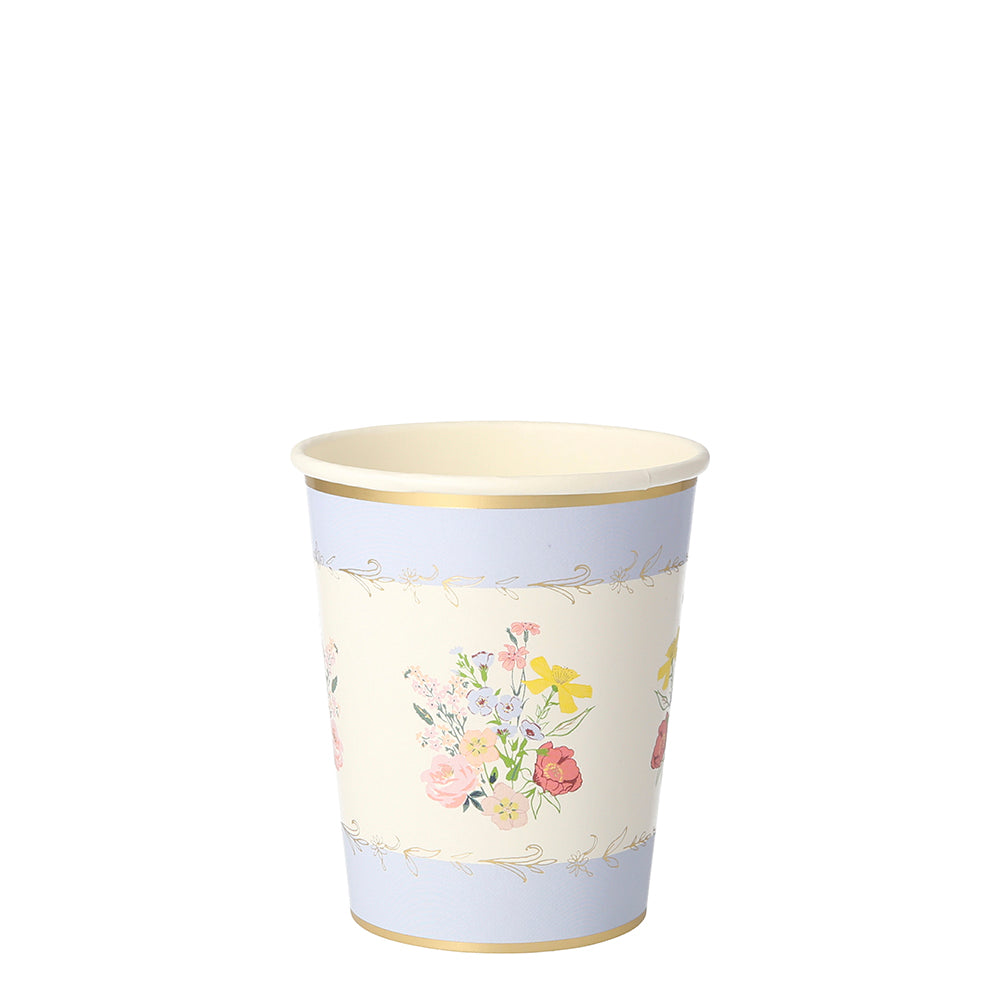Vasos jardín inglés Meri Meri