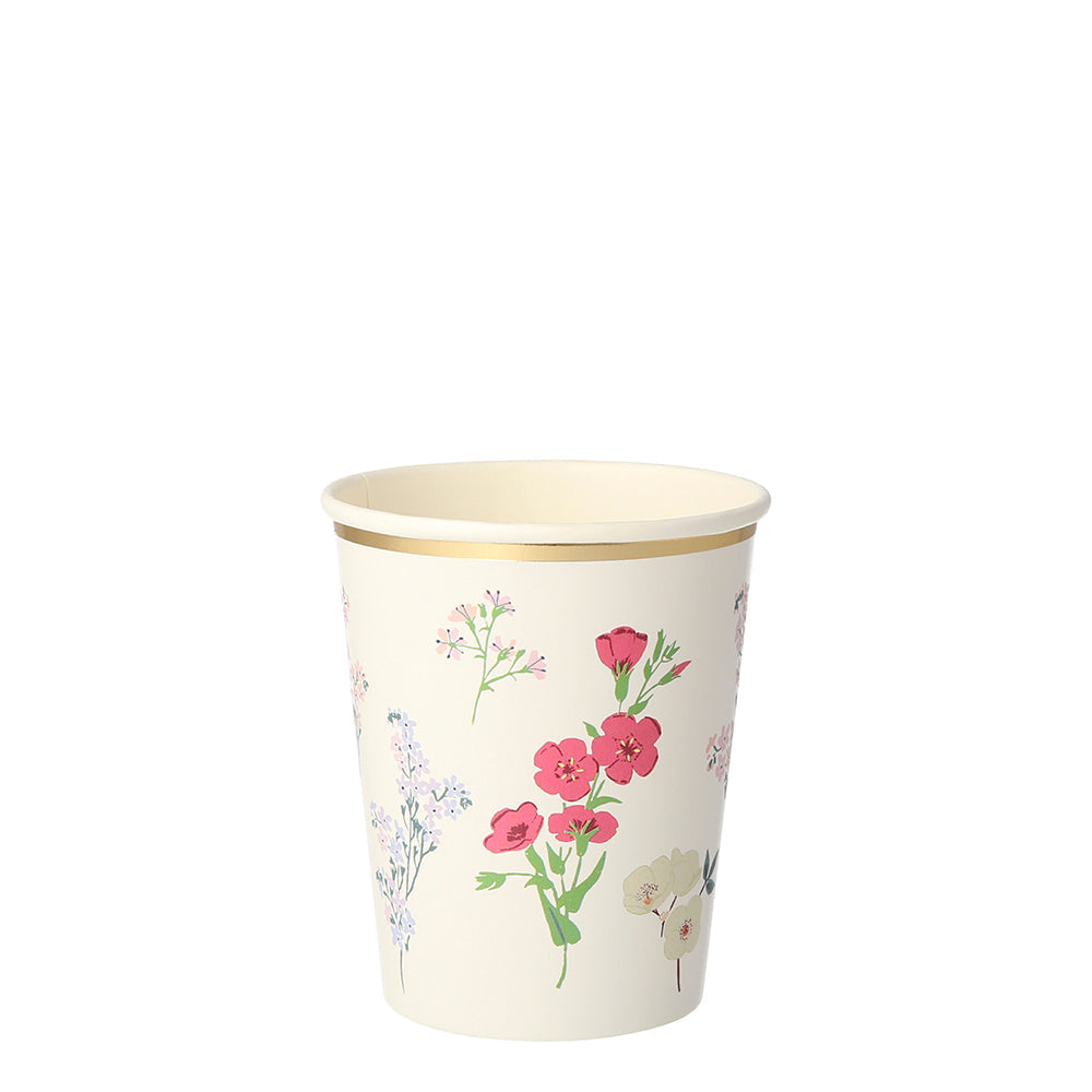 Vasos jardín inglés Meri Meri