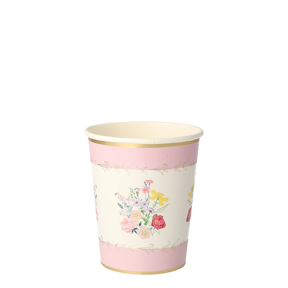 Vasos jardín inglés Meri Meri