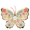 Platos con forma de mariposas florales Meri Meri