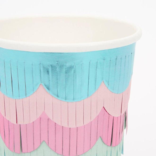 Vasos Sirenas con tiritas Meri Meri