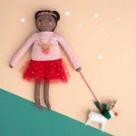 Muñeca Holly con Jumper de Navidad Meri Meri
