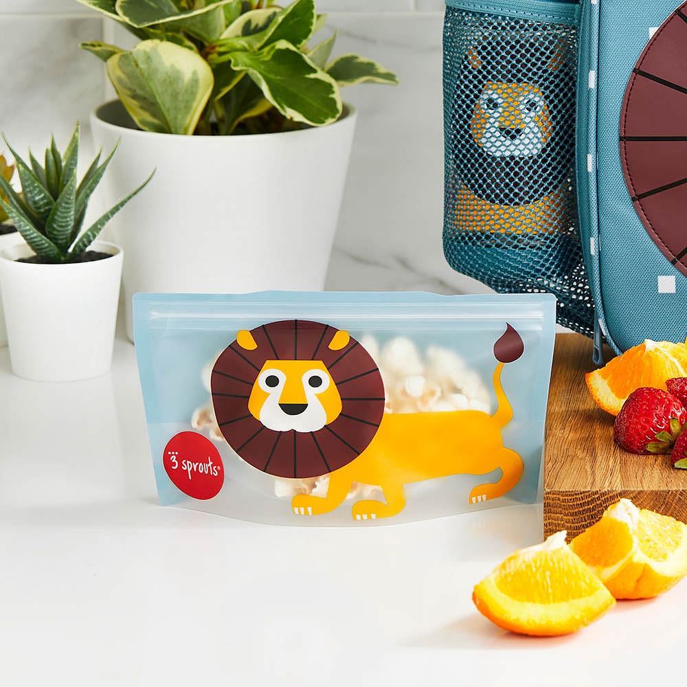 Bolsas Reutilizables para Snack Leon