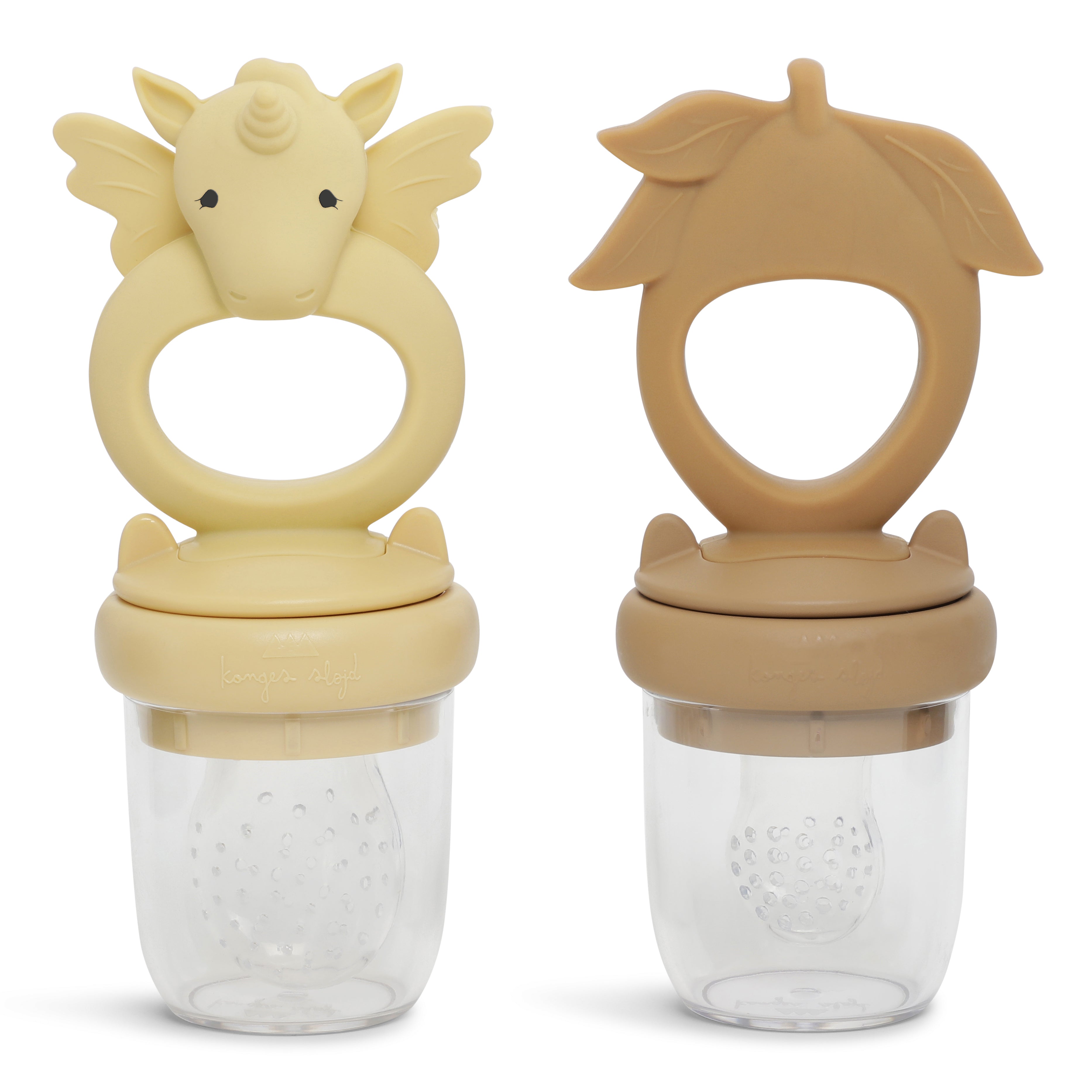 Set 2 Chupetes de alimentación para frutas Limonade/Almond Konges Sløjd