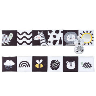 Libro Savannah Blanco y Negro Taf Toys