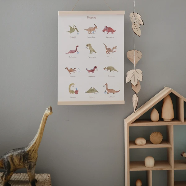 Póster Dinosaurs Mushie