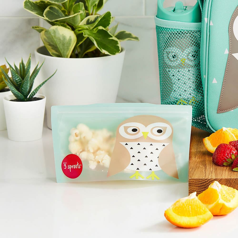 Bolsas Reutilizables para Snack Buho