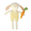 Muñeco tejido pequeño Conejo con zanahoria Meri Meri