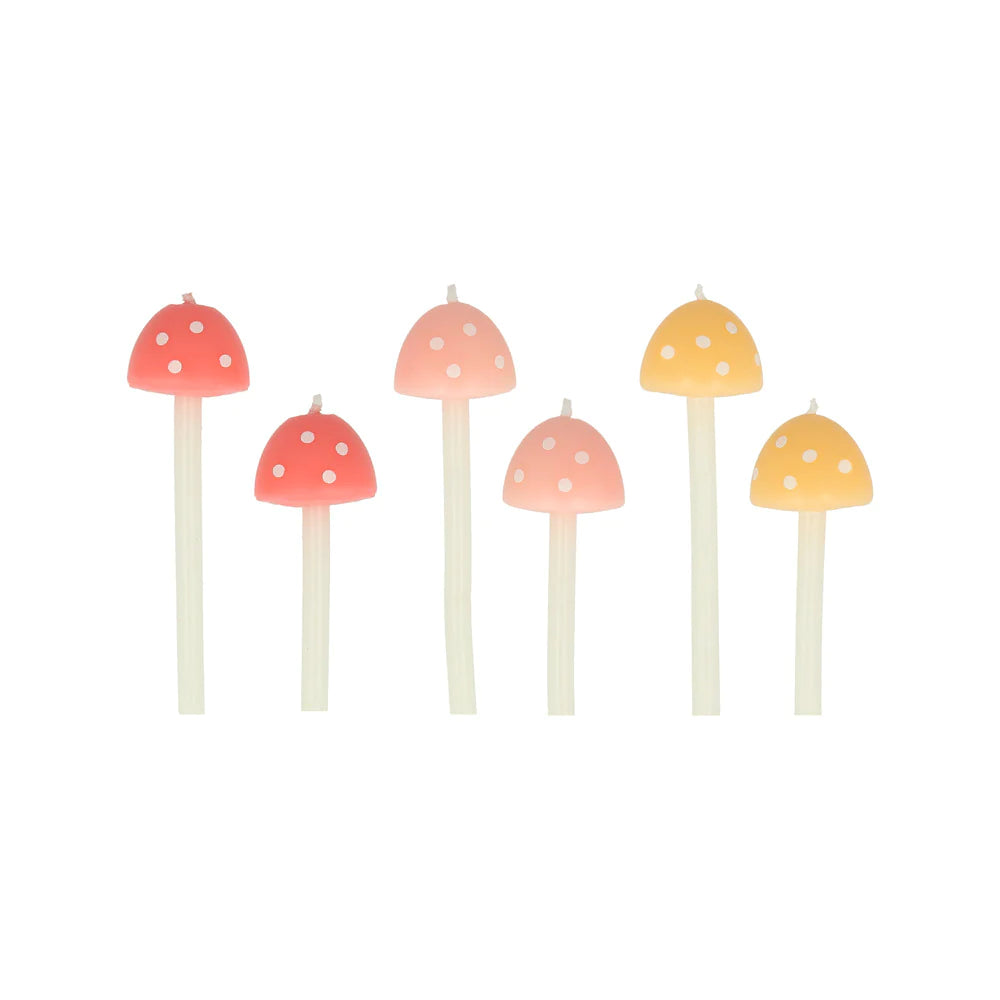 Velas con forma de hongos Meri Meri