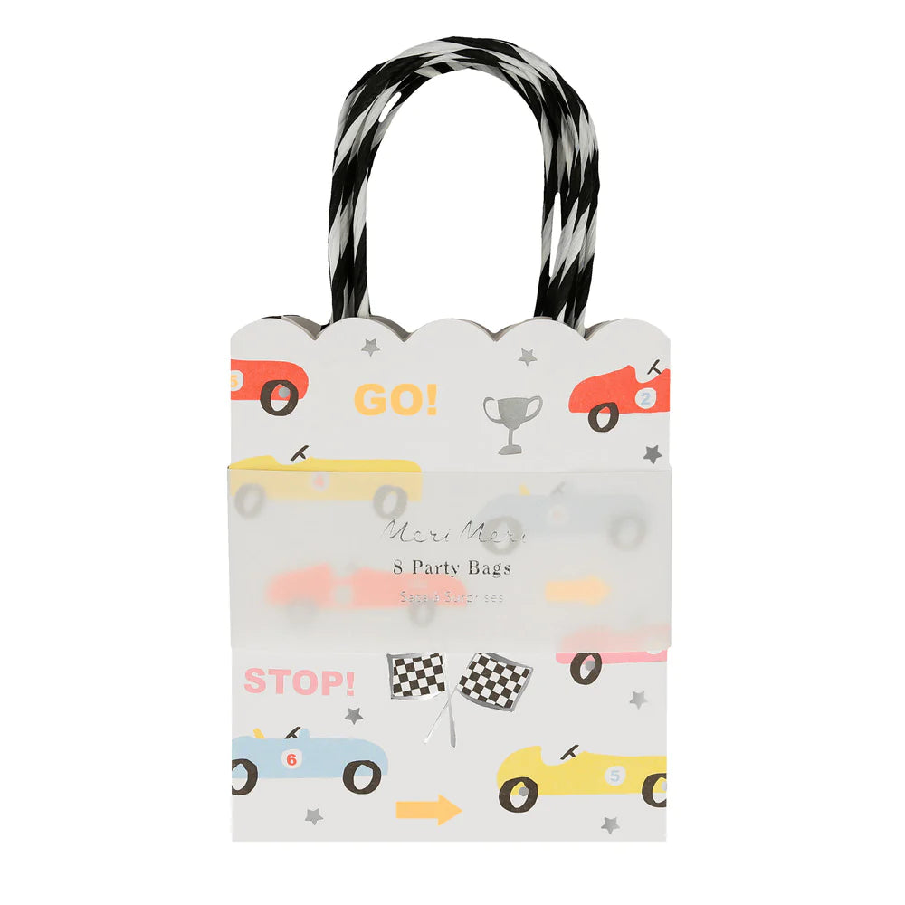 Bolsas autos de carrera Meri Meri