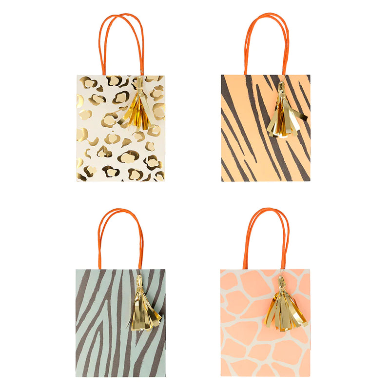 Bolsas para sorpresas animal print Meri Meri