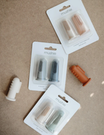 Set Cepillos de Dientes Mushie Cambridge Blue/Shifting Sand