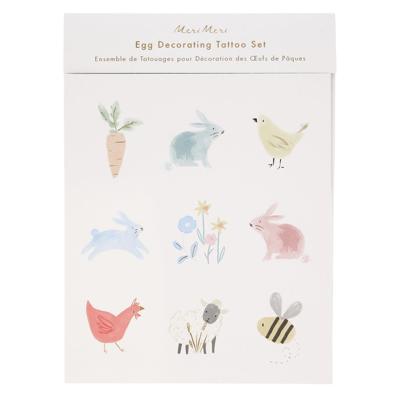 Kit para decorar huevos de Pascua - conejos primaverales Meri Meri