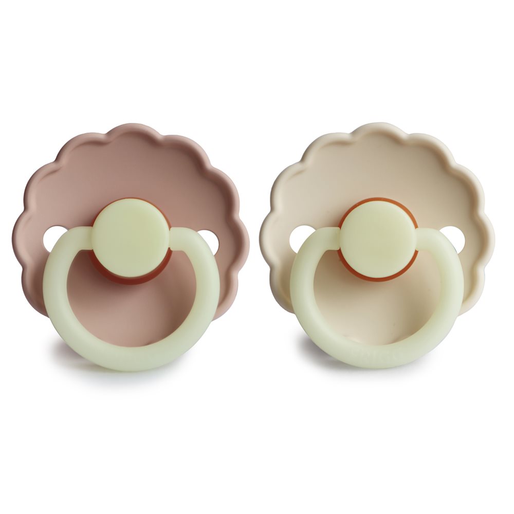 Pack de 2 Chupetes Frigg Night Blush/Cream Talla 2 (6-18 meses)